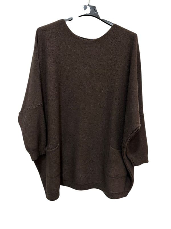 Classic Oversized Two Pocket Jumper