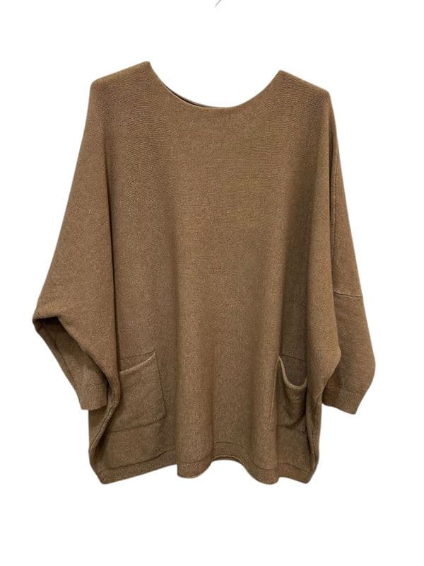 Classic Oversized Two Pocket Jumper