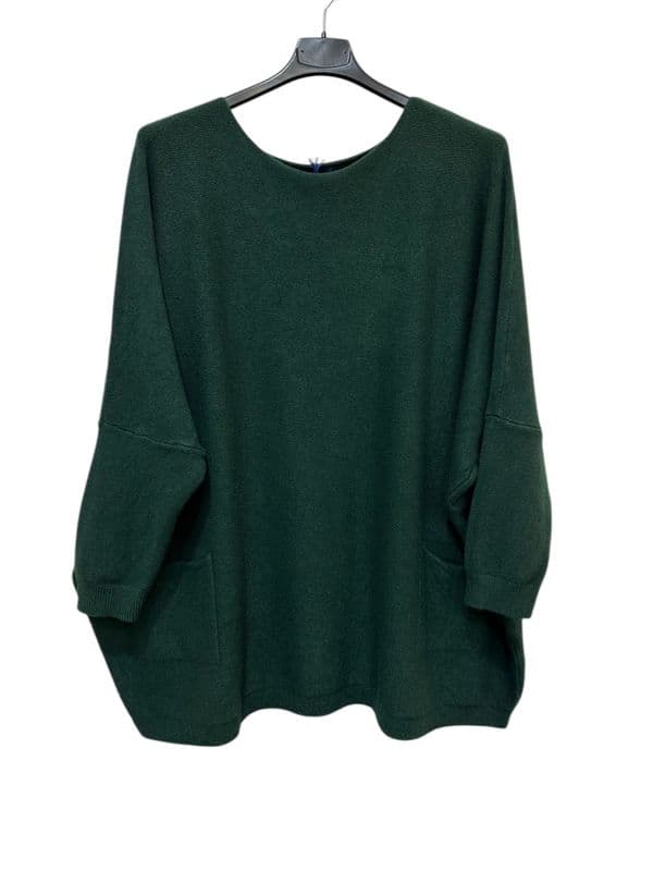 Classic Oversized Two Pocket Jumper
