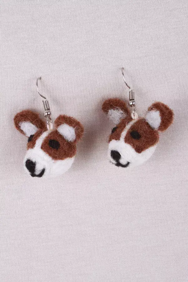 Dog Earrings