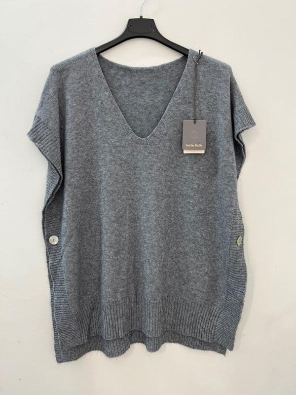 Easy Fit Button Tank Top