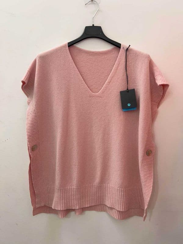 Easy Fit Button Tank Top