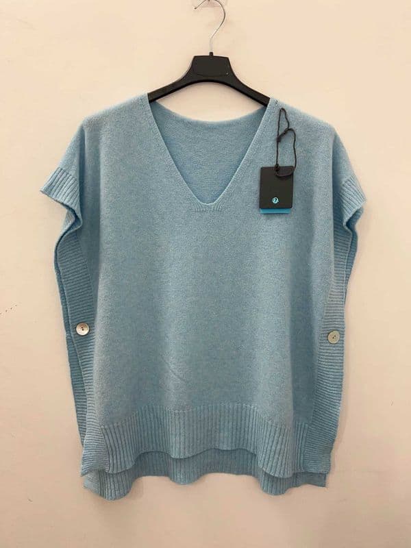 Easy Fit Button Tank Top