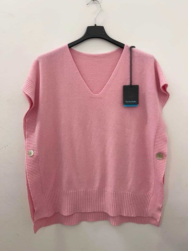 Easy Fit Button Tank Top