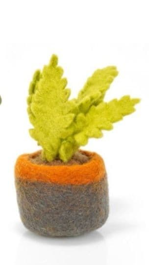Handmade Felt Biodegradable Fake Miniature Plants Decoration