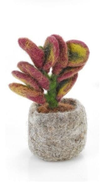 Handmade Felt Biodegradable Fake Miniature Plants Decoration
