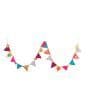 Handmade Felt Bright Blooms Bunting 200cm Garland Home Decoration