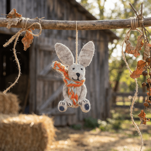 Harlow the Hare Easter Hanging Decoration
