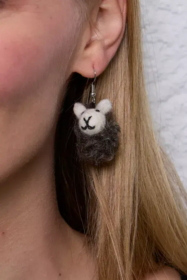 Herdi Sheep Earrings