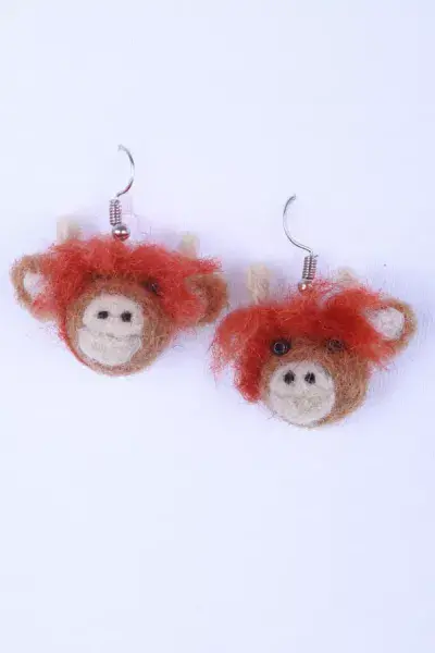 Highland Cow Earrings