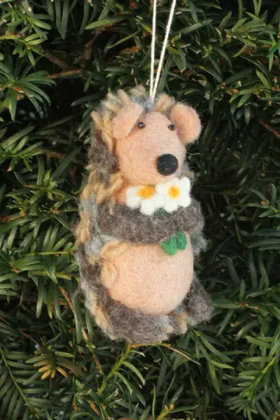 Holly The Hedgehog Hanging Decoration