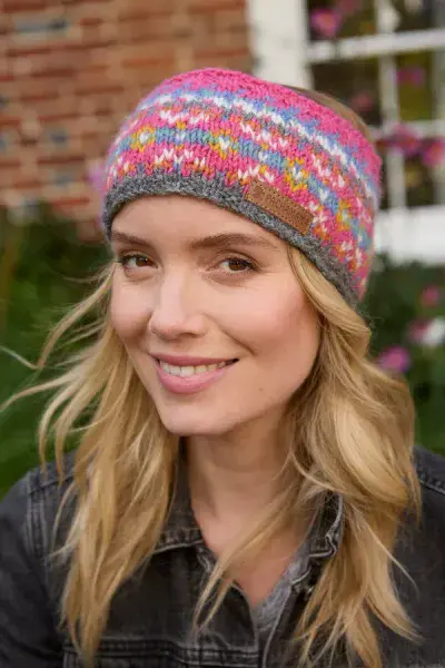 Iona Headband Pink
