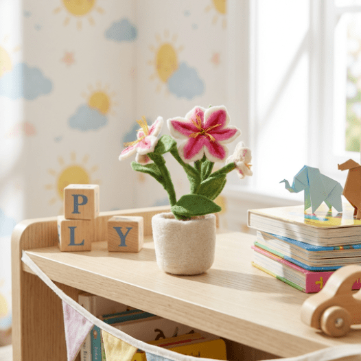 Luscious Lily Pot Decoration