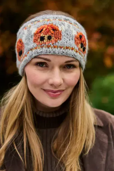 Merino Highland Cow Headband