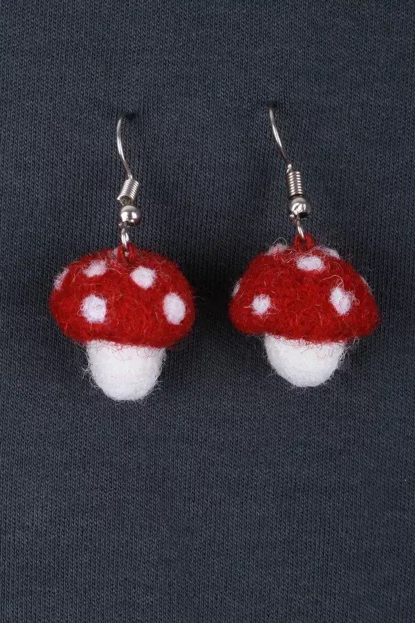 Mushroom Earings