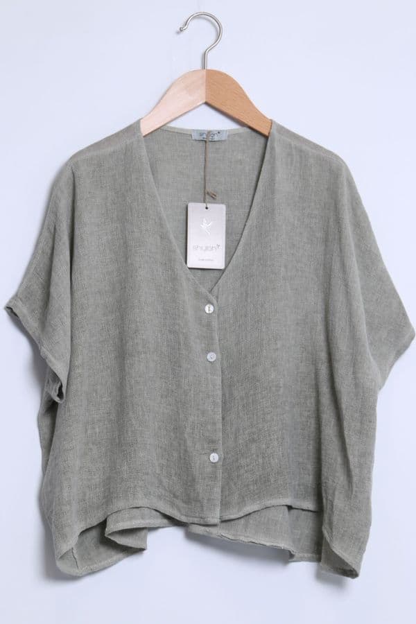 Over Size Button Jacket / Top