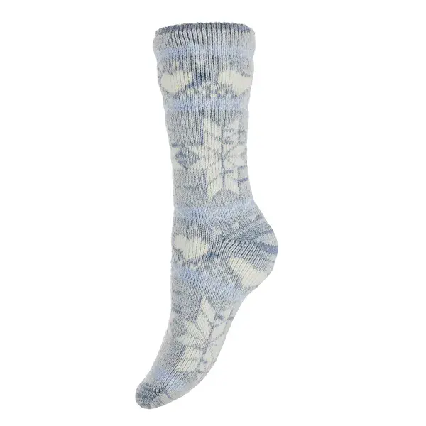patterned Thermal Socks Size 4- 7