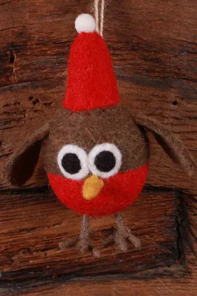 Red Robin Hanging Decoration