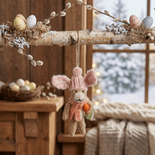 Reilly the Rabbit Easter Hanging Decoration