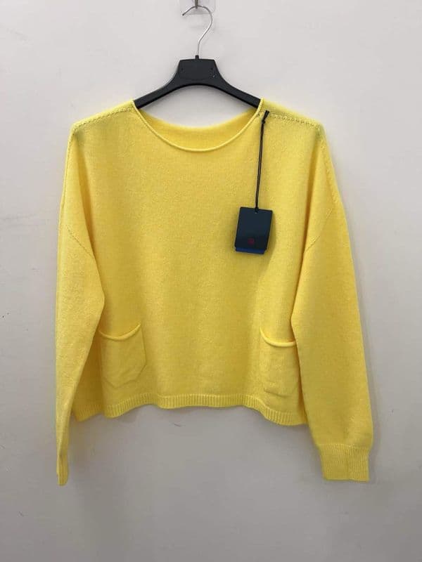 Ribbed Pocket Jumper