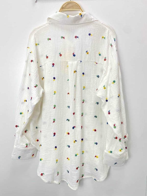 Soft Cotton Flower Shirt