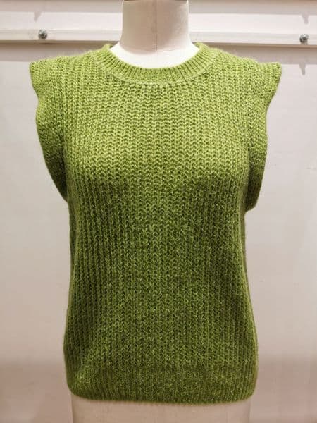 Soft Knitted Smart Tank Top