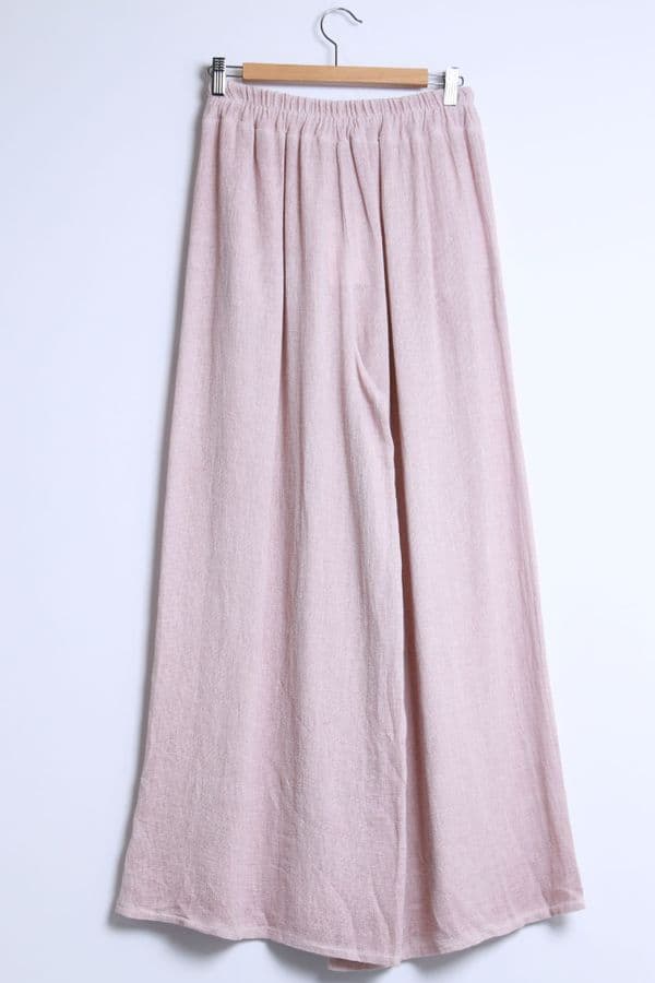 Soft Waist Wide Leg Trouser