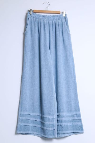 Soft Waist Wide Leg Trouser