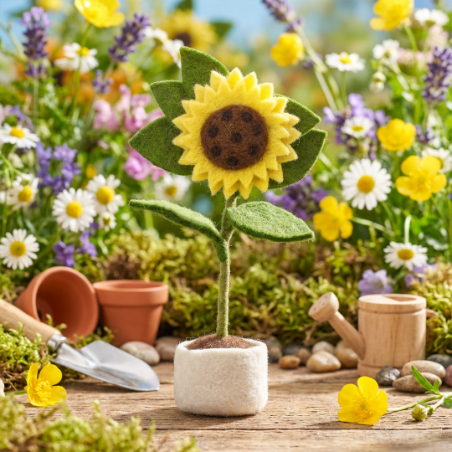Sunny Sunflower Standing Easter Decoration