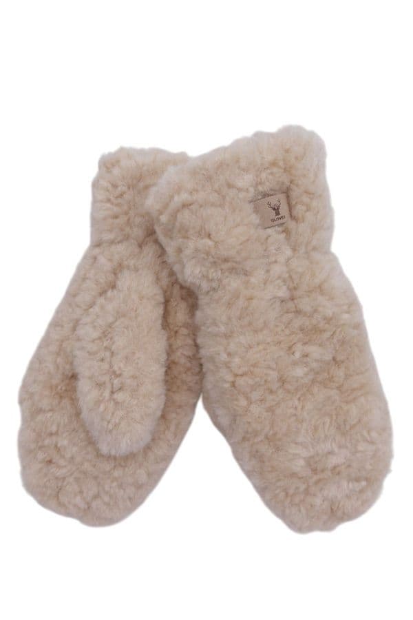 Super Soft Fluffy  and snugly faux fur mittens