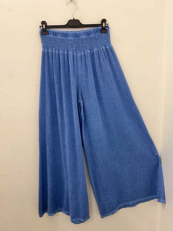 Wide Leg Summer Trousers