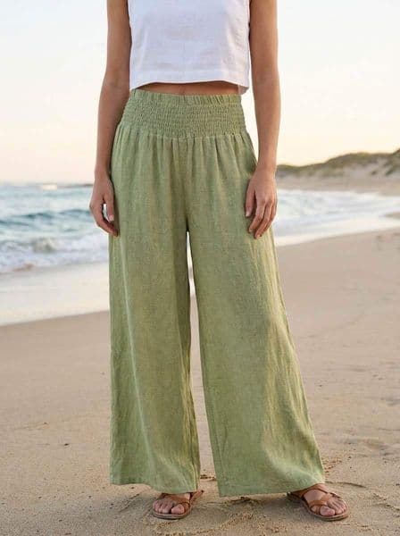 Wide Leg Summer Trousers