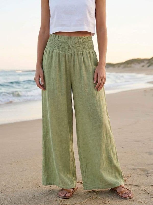Wide Leg Summer Trousers