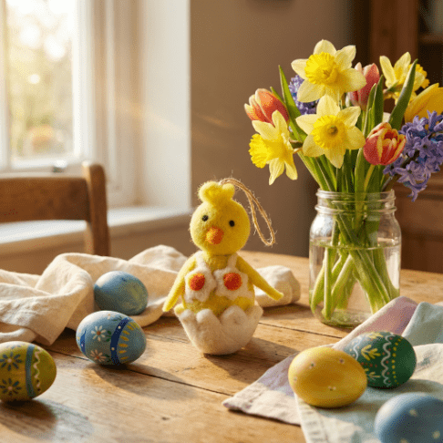 Yolko Ono Chick Easter Hanging Decoratio