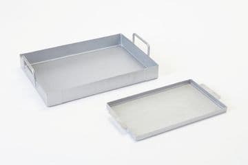 3" sided material catchment tray
