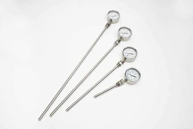 Material temperature gauge - 18