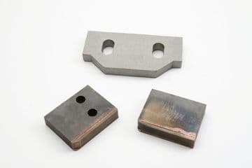 Tipped shoe side - drilled