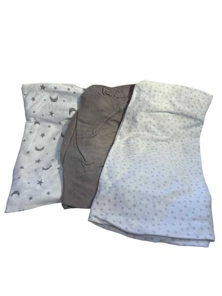 0-0 3 Printed Crib Sheets