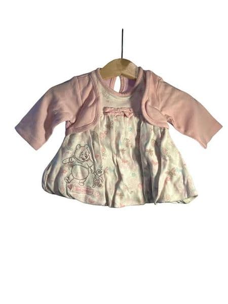 0-0 First Size Pooh & Piglet Dress