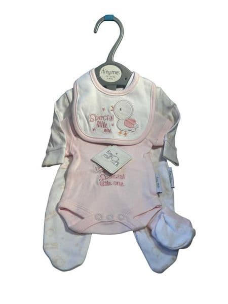 0-0 Tiny Baby 4 Piece Set
