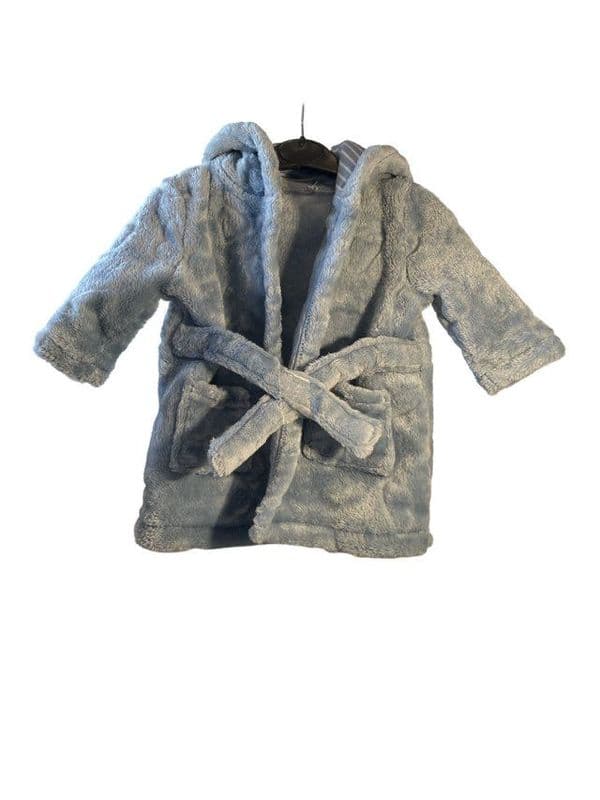 0-1 Month Blue Robe