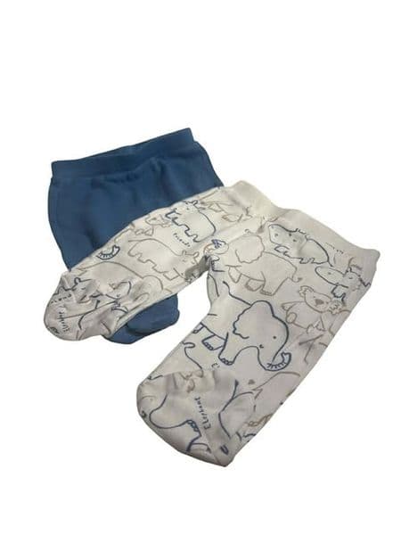 0-3 Month 2 Pair Pack of Footings.