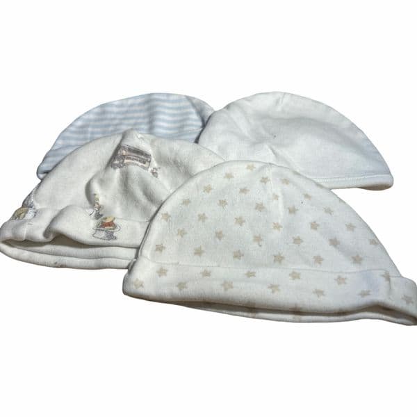 0-3 Month 4 x Sleep Hats