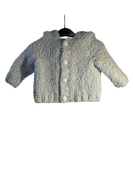 0-3 Month Light Blue Pram Coat