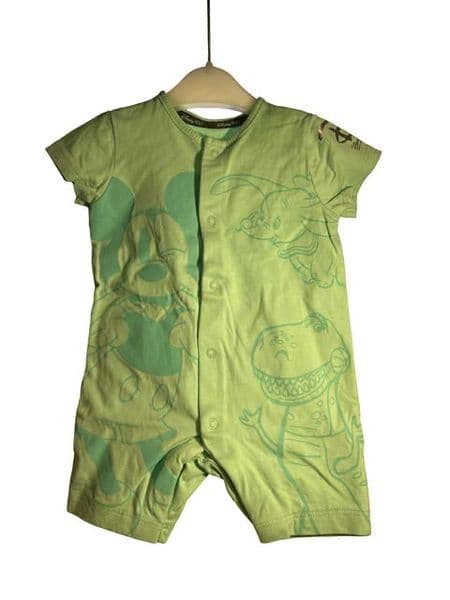 0-3 Month Mint Green Romper