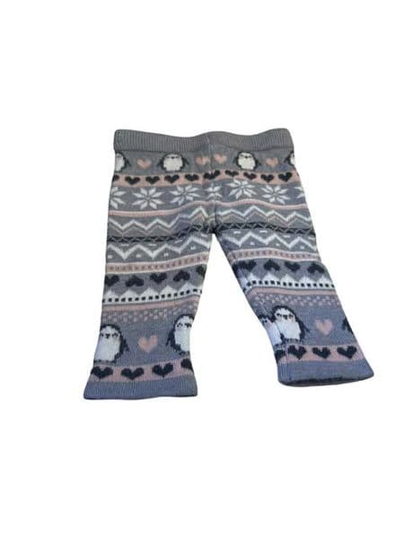 0-3 Month Penguin Print Leggings