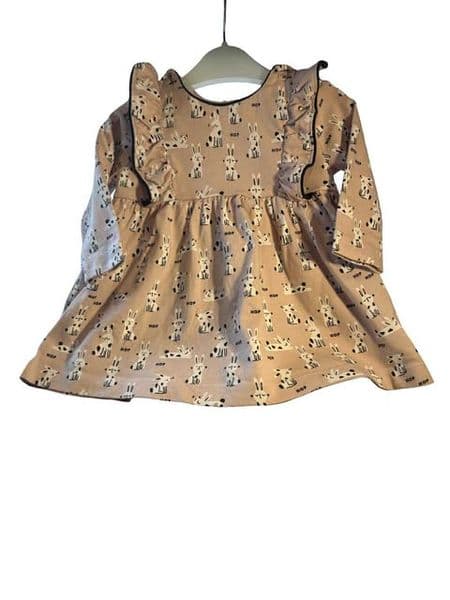 1-3 Month My K Bunny Hop Dress