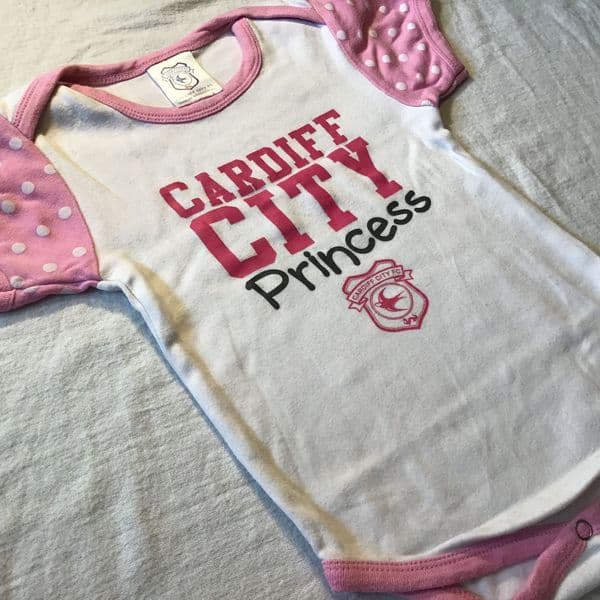12-18 Month Cardiff City Playsuit