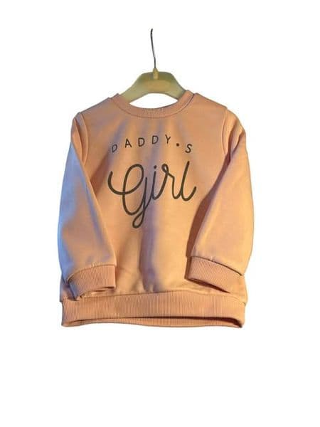12-18 Month Daddy's Girl Sweat Top