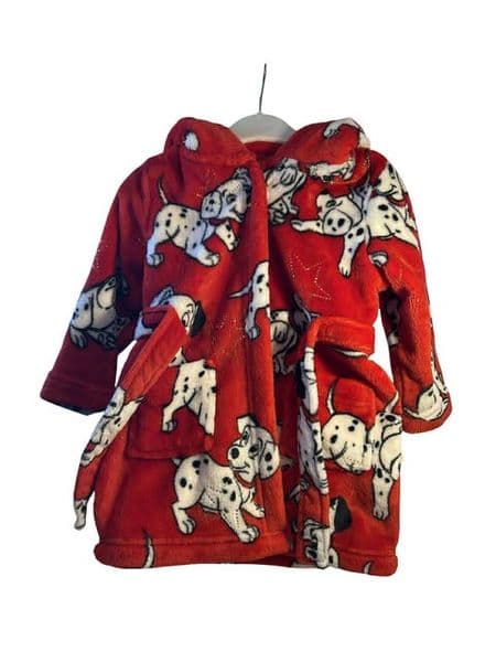 12-18 Month Dalmatian Bath Robe